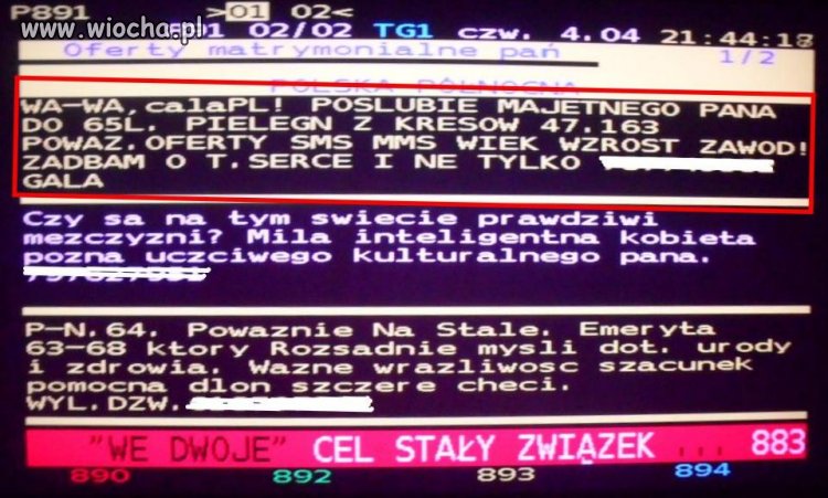Kolejna pani czatuje na spadek po `mężu`
