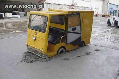 No to zaparkował