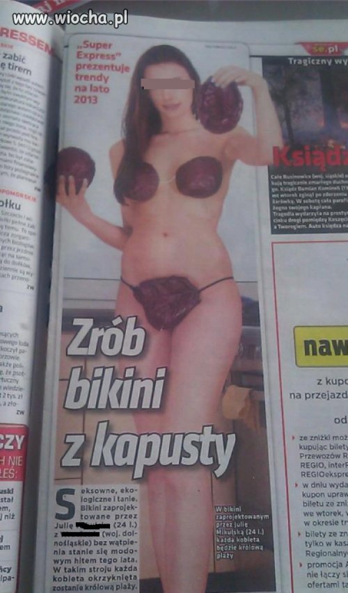 Bikini z kapusty!!!