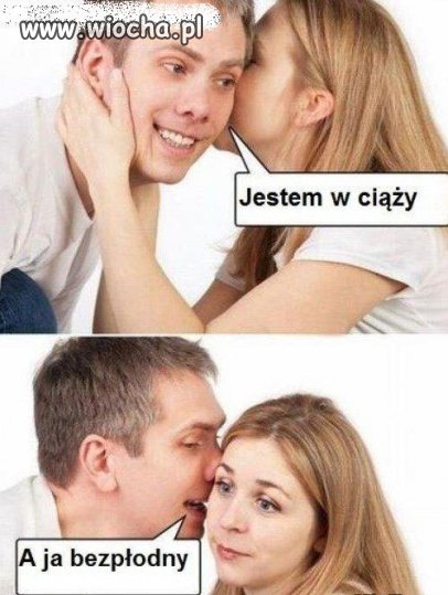 Chciała chłopa złapać na dziecko.