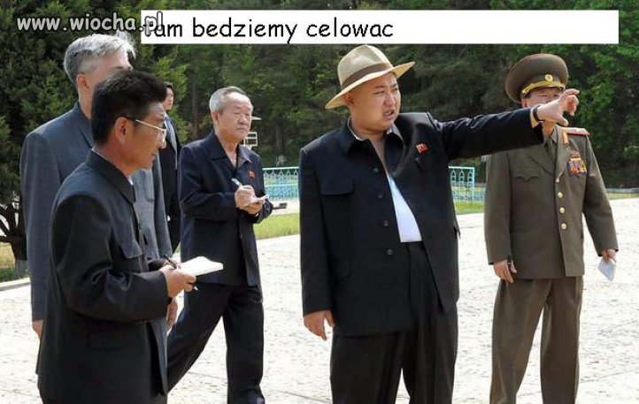 Tam będziemy celować