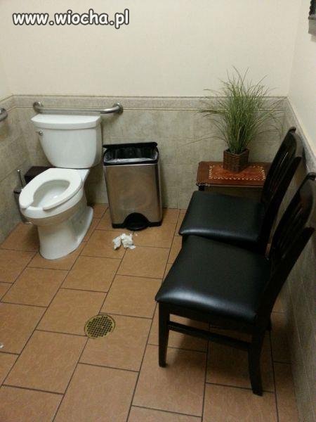 Fajne WC, chciałbym takie mieć