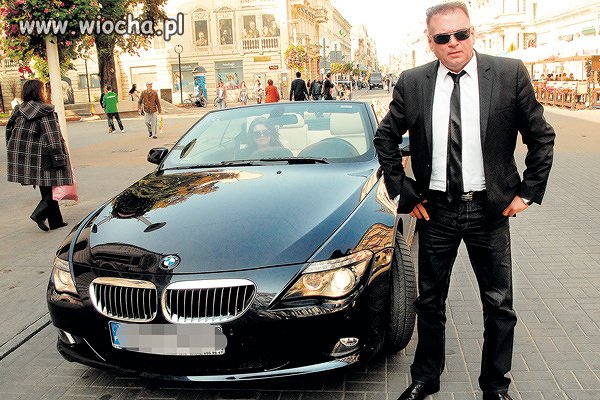 Wieśniak, BMW...tylko dresiku brak