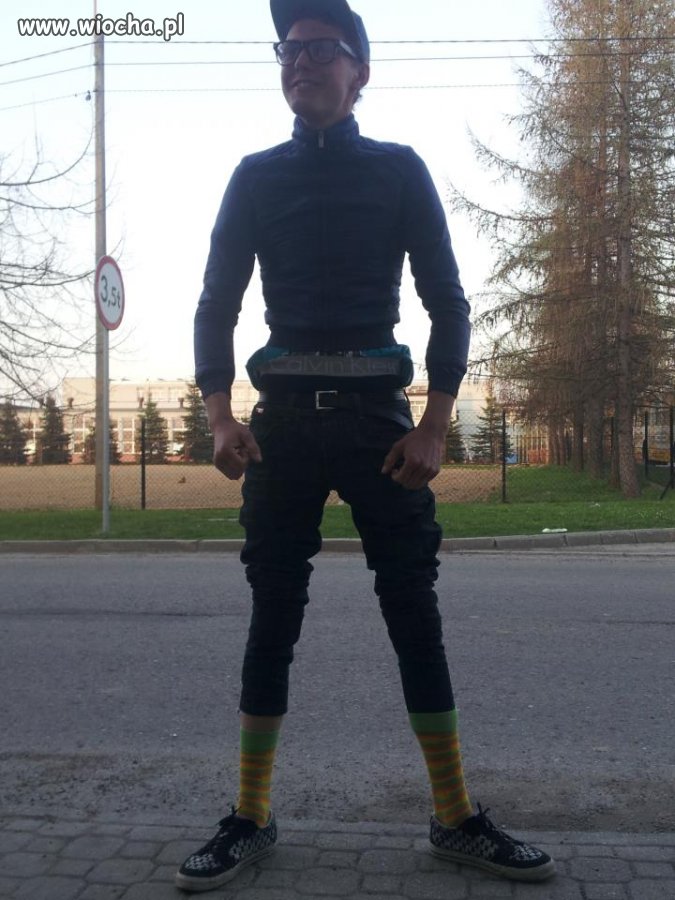 Obicsła kurteczka, full cap, bokserki calvin klein