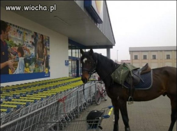 Panie tu nie wolno parkować