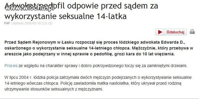 Adwokaci (wszyscy) to pedofile.