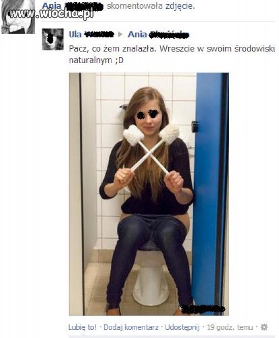 Kolejna fota na WC