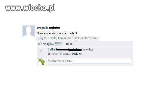 "Niewarzne rze mysle