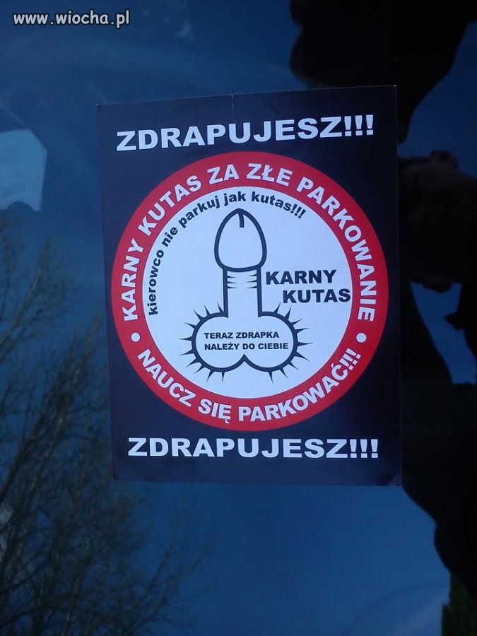 Uważaj jak parkujesz 