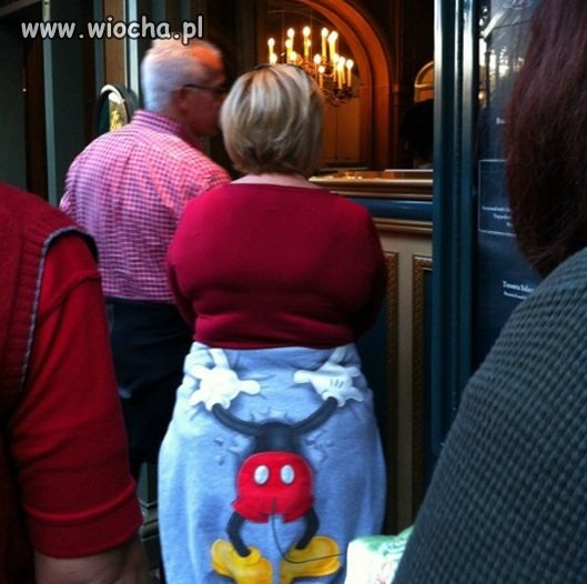 Co ona włożyła na siebie?
