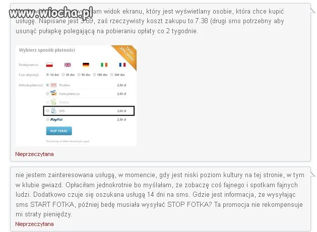 Oszuści = fotka. Nie wierzysz - sprawdź.