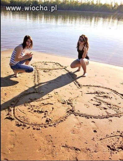 Takie tam na plaży