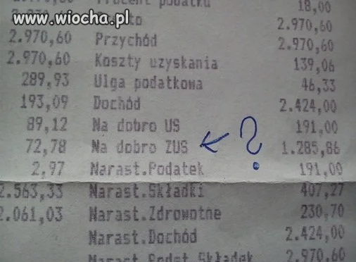 Na dobro ZUS 