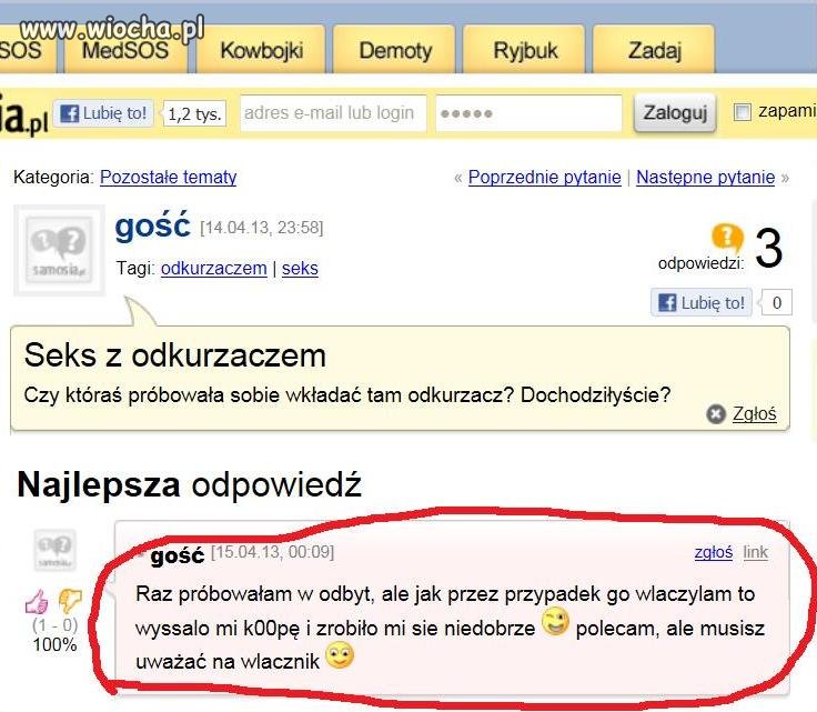 Seks z odkurzaczem ...