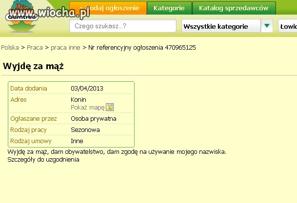 Wyjdę za mąż 