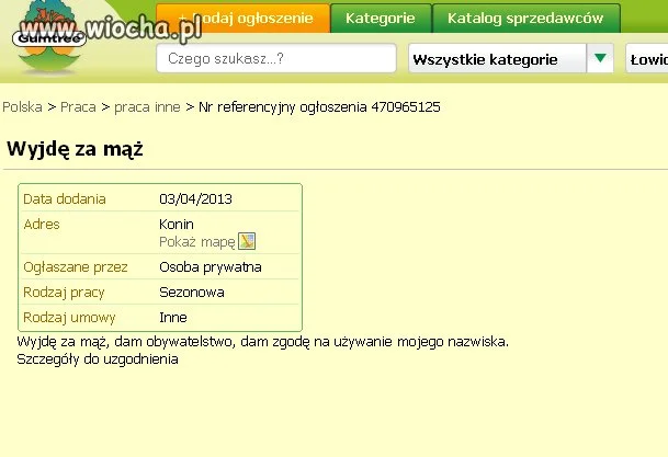 Wyjdę za mąż 