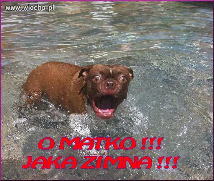 O Matko ale zimna!!!