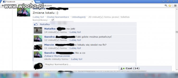 Pobyt w lokalu... a jutro będzie