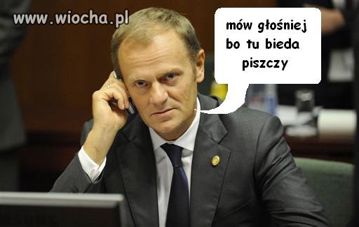 Mów głośniej...