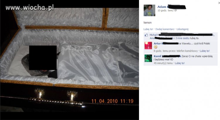 Trzeba być niezłym poj*bem