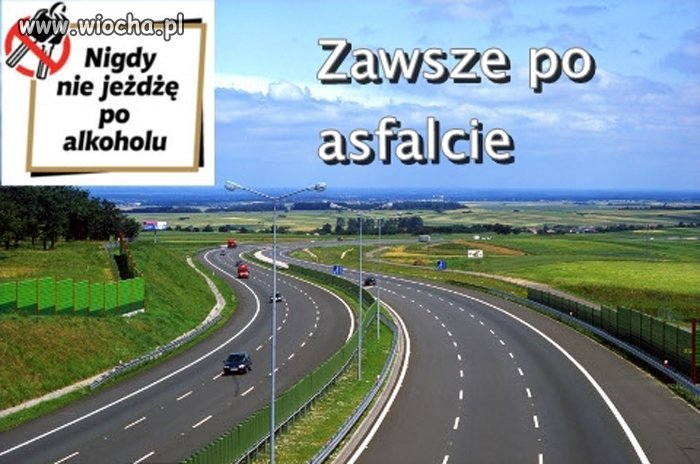 Nigdy nie jeżdżę po alkoholu