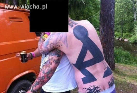 Najważniejsze żeby coś oznaczał tatuaż...