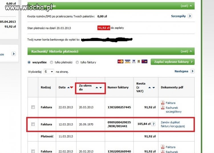 Po 43 latach w końcu wystawili mi rachunek