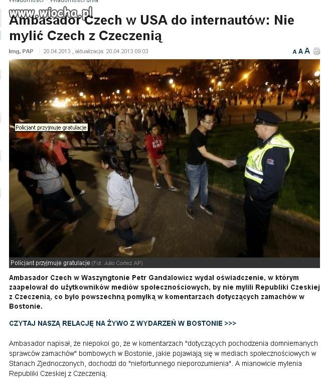 USA- to ich obywatele powinni mieć wizy 