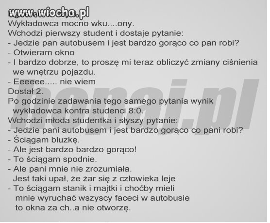 Egzamin z fizyki