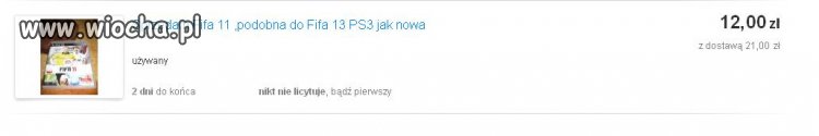 "Prawie" jak Fifa 13...