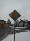Recykling znaków drogowych.
