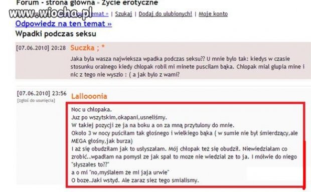 No na prawdę...