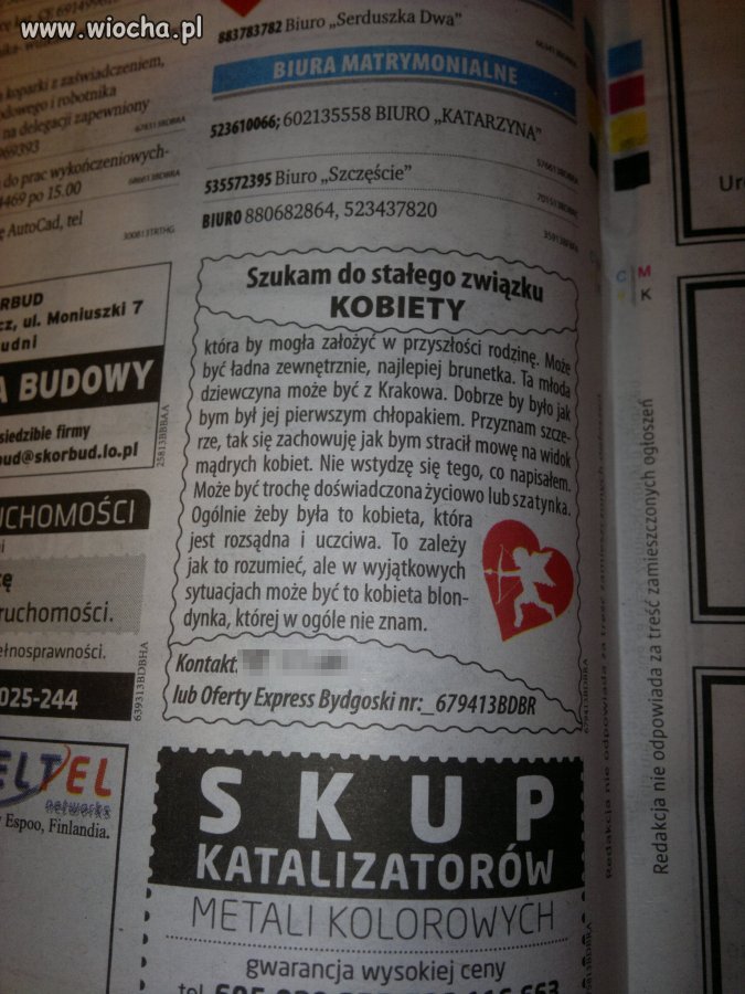 Można i tak szukać drugiej połówki 