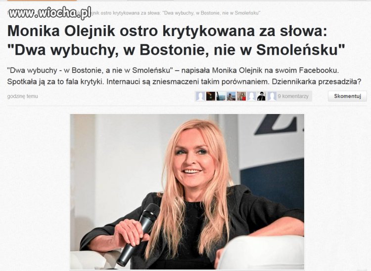 No to zrobiła porównanie