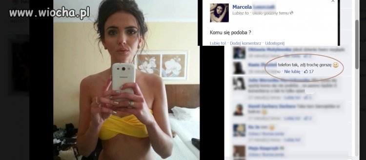 Zdjęcie uczestniczki polskiego Top Model.