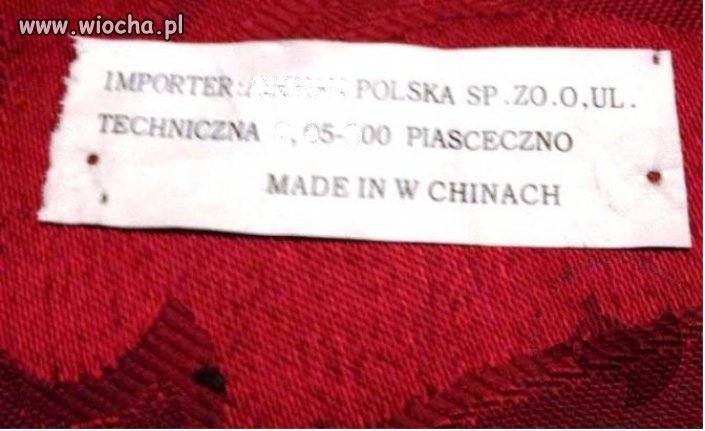 Made in w Chinach