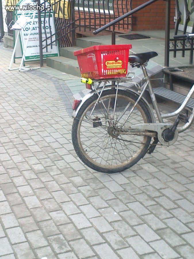 Nie ma to jak dobry koszyk na rowerze