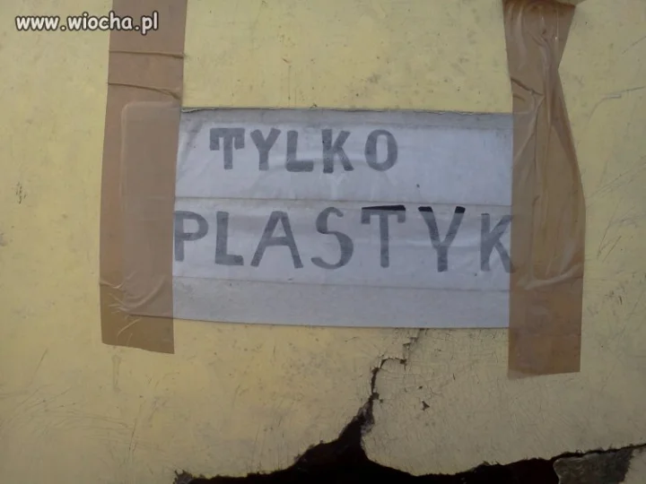 Tylko Plastyk. Kubeł na Plastik