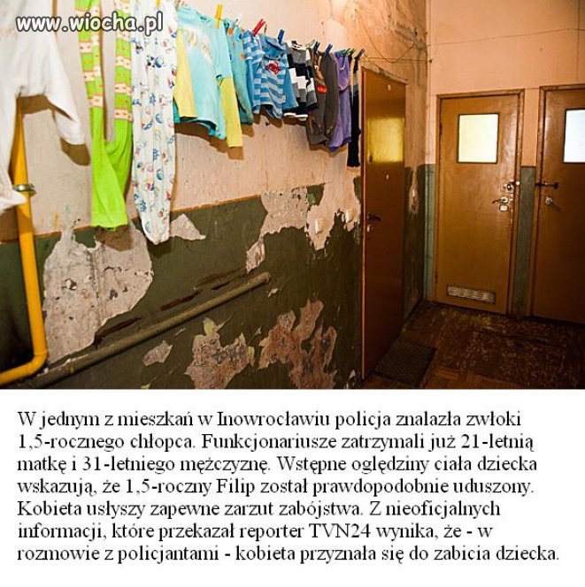 1,5-roczny Filip z Inowrocławia został uduszony? 