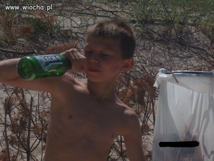 Małolacik z Lechem