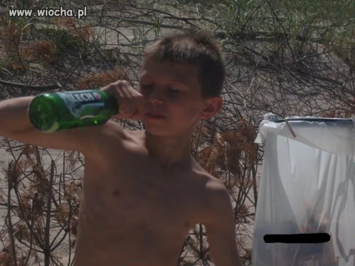 Małolacik z Lechem