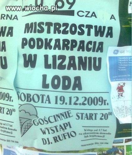 Mistrzostwa w lizaniu loda