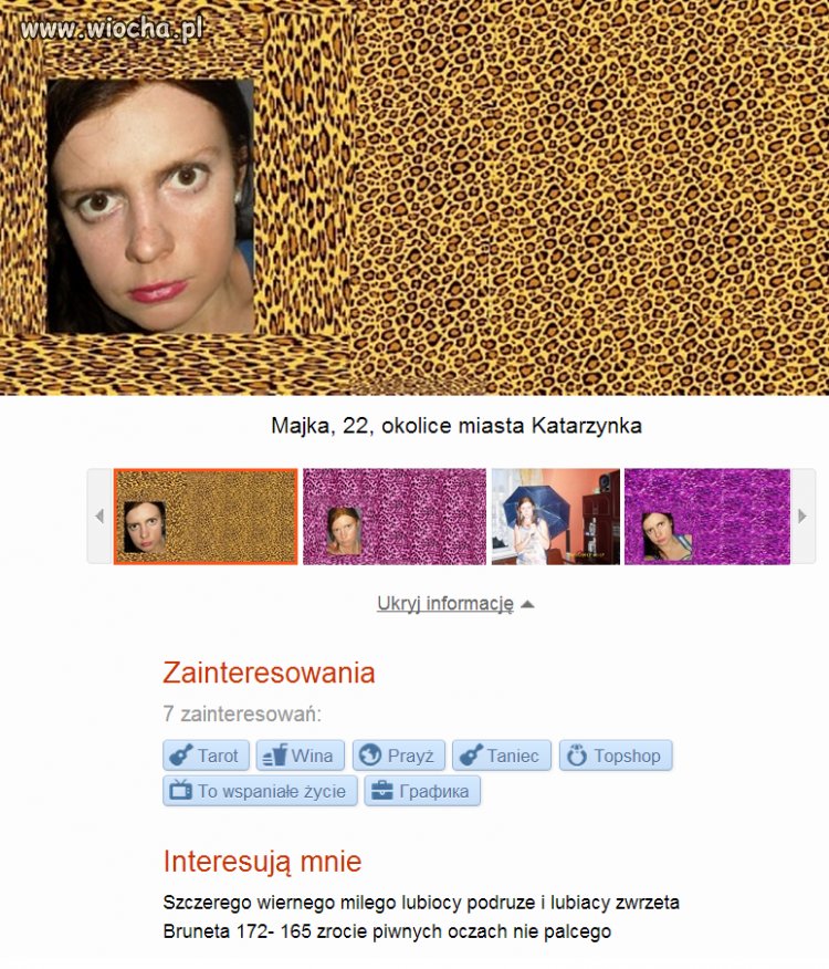 Dziunia z internetów