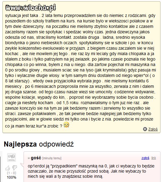 Przyjaźń = miłość