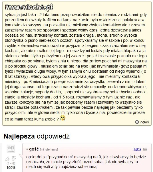 Przyjaźń = miłość