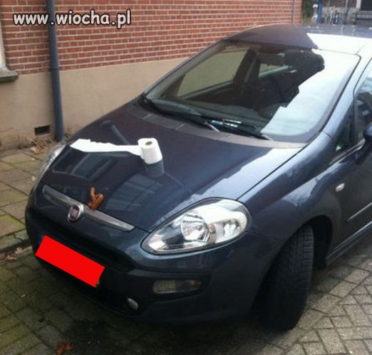 Widocznie sąsiad zazdrosny...