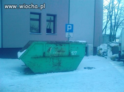 Parking dla niepełnosprawnych