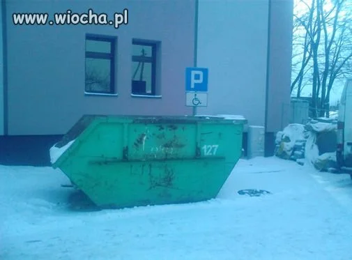 Parking dla niepełnosprawnych