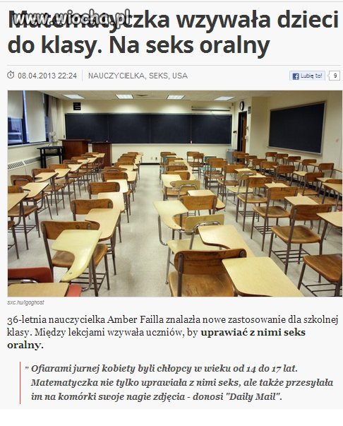 No to fajna (nauczycielka)
