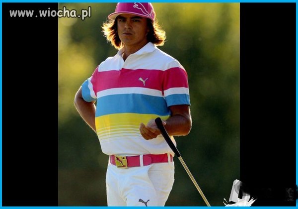 Lans na polu golfowym. 